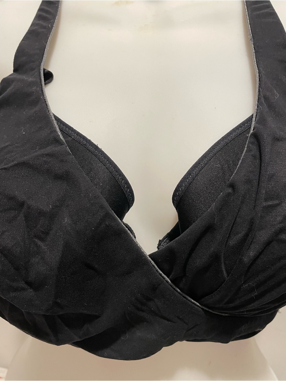 Victoria's Secret VSX Sports Front Close Wrap Sports Bra Black Size 34D Plunging - Picture 3 of 8